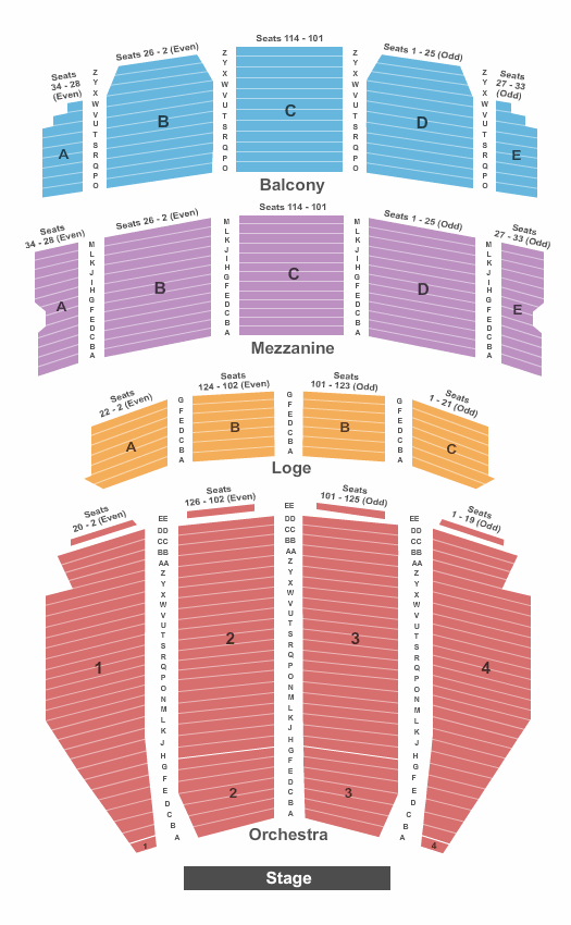 Ohio Theatre Maybe Happy Ending Seating Chart